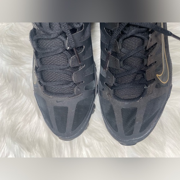 Nike Training Reax 8 TR Black Metallic Gold Mens Shoes Size 11.5 - Picture 9 of 14